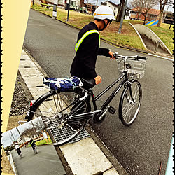 通学路の確認？/自転車/ベッド周りのインテリア実例 - 2023-03-24 08:08:41