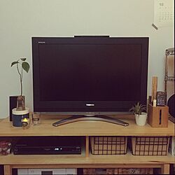 IKEA/テレビ台/観葉植物/ニトリ/エアープランツ...などのインテリア実例 - 2016-12-29 22:00:33