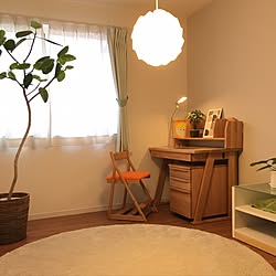 机/観葉植物/レクリント/IKEA/子供部屋...などのインテリア実例 - 2016-09-14 09:43:46