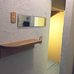 バス/トイレ/漆喰塗り壁/ロンハーマンに憧れて/部屋広く見せたい/DIY...などのインテリア実例 - 2017-01-07 23:11:09