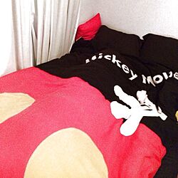 ベッド周り/Mickeyのインテリア実例 - 2013-11-13 20:46:55