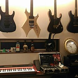 リビング/ギター/ギターのある部屋/ギタリストの部屋のインテリア実例 - 2017-01-11 20:32:41