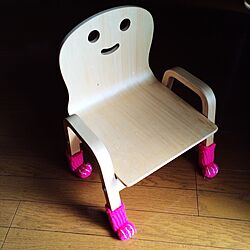 机/子供の椅子/きこりの小いす/ハンドメイドのインテリア実例 - 2015-08-02 08:57:02