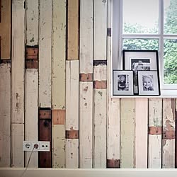 walpa/WALPAさんの壁紙/ワルパ/SCRAPWOOD WALLPAPER/PIET HEIN EEK...などのインテリア実例 - 2014-10-20 15:14:09