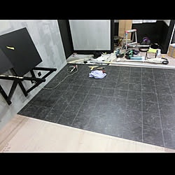 作業風景/#101/タカラ塗料コンクリートエフェクト/DIY/CF...などのインテリア実例 - 2020-04-14 11:12:52