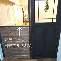 部屋全体/団地/扉DIY/築52年/DIYのインテリア実例 - 2019-11-16 19:29:44