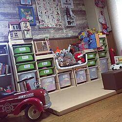 リビング/おもちゃ収納/子供部屋/IKEAのインテリア実例 - 2017-04-11 08:50:10
