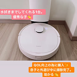 QOL向上アイテム/ロボット掃除機のある暮らし/掃除/DEEBOT/DeebotT9+...などのインテリア実例 - 2022-02-24 22:40:00