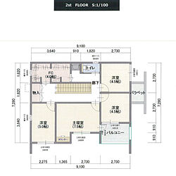 間取り2F/夢のマイホーム/新築一戸建て/暮らしやすさ重視/打ち合わせ中☆...などのインテリア実例 - 2020-03-14 21:17:03