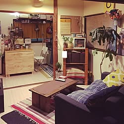 部屋全体/せまい部屋/古い家/観葉植物/和室を洋室に ...などのインテリア実例 - 2016-02-29 02:20:45