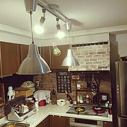 キッチン/IKEA 照明のインテリア実例 - 2016-12-04 18:19:35