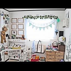 部屋全体/くーまー/皆様に影響されまくり/女の子の部屋/チビcafe...などのインテリア実例 - 2015-03-16 07:51:34