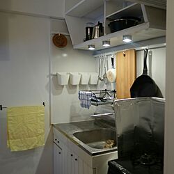 キッチン/シェアハウス/IKEA/照明のインテリア実例 - 2017-03-28 00:09:30