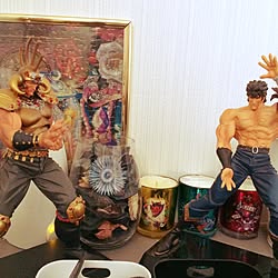 玄関/入り口/北斗の拳/フィギュアコーナー？/ケンシロウのインテリア実例 - 2014-11-23 00:05:30