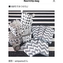 バス/トイレ/キャンドゥ/RoomClip mag/白黒/白黒雑貨...などのインテリア実例 - 2017-05-23 21:46:45