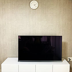 テレビ/時計/北欧/テレビボード/IKEA...などのインテリア実例 - 2021-03-20 14:35:49