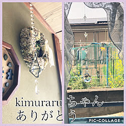 キッチン/ミンネで購入/サンキャッチャー♡/kimuraru ちゃん。/コメント感謝ですᵕ̤ᴗᵕ̤...などのインテリア実例 - 2018-03-31 09:43:46