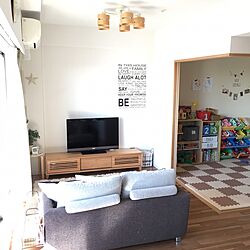 部屋全体/和室はキッズスペース/断捨離中/ナチュラル/こどもと暮らす。...などのインテリア実例 - 2016-11-02 14:04:36