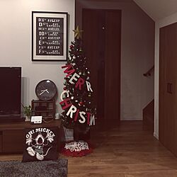 リビング/テレビボード/クリスマスツリー180cm/クリスマスツリー/ニトリ　...などのインテリア実例 - 2016-12-04 20:40:27