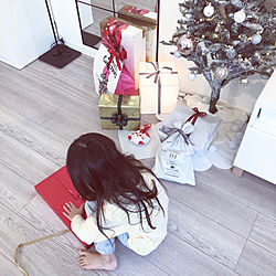 リビング/IKEA/クリスマス/ラッピング/クリスマスツリー...などのインテリア実例 - 2018-12-25 12:33:26