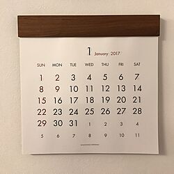 壁/天井/カレンダーのインテリア実例 - 2017-01-01 13:44:49