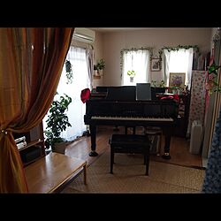 ピアノ　/グランドピアノ/リビングのインテリア実例 - 2016-06-08 16:10:02