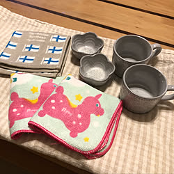 机/花こひき/食器好き♡/セリア購入品/2018新商品...などのインテリア実例 - 2018-07-17 22:38:01