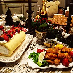 机/クリスマス/手作りお菓子のインテリア実例 - 2015-12-24 19:19:43