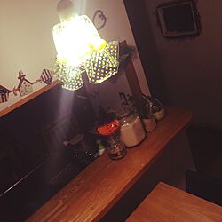壁/天井/コーナンの鉢/DIY/照明のインテリア実例 - 2015-09-11 23:34:29