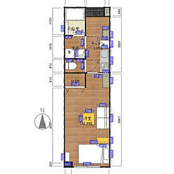 部屋全体/間取り図のインテリア実例 - 2020-01-13 17:55:49