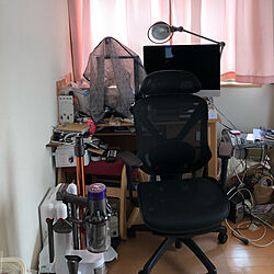 椅子/3Dプリンター/つくえ/iMacのインテリア実例 - 2021-05-12 15:09:42
