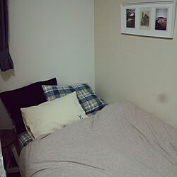 ベッド周り/寝室/無印良品/北欧/IKEA...などのインテリア実例 - 2016-10-05 23:35:05