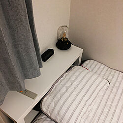 ナチュラル/IKEA/一人暮らし/1LDK/ベッド周りのインテリア実例 - 2020-06-01 23:03:05