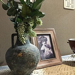机/アンティーク/花瓶/アンティーク花瓶/フェイクグリーン...などのインテリア実例 - 2016-11-24 17:30:30