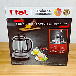 机/T-falケトル/T-fal 電気ケトル1.5L/T-faL/多機能...などのインテリア実例 - 2024-03-10 23:39:02