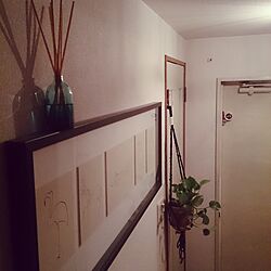玄関/入り口/IKEA/子供と暮らす。/シンプルライフ/観葉植物...などのインテリア実例 - 2015-09-21 06:01:55