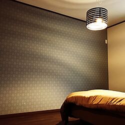 ベッド周り/寝室/ベッド/ホテル/壁紙...などのインテリア実例 - 2016-10-08 10:40:16