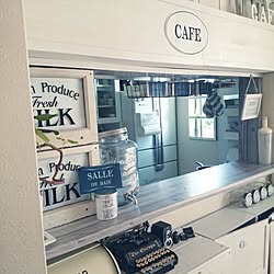 コメント後ほどお返事に回ります♡/いいね&コメントありがとうございます♡/白がスキ♡/Kitchen counterのインテリア実例 - 2015-05-11 08:26:52