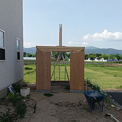 物置　DIY/物置小屋/物置小屋DIY/部屋全体のインテリア実例 - 2019-08-25 13:25:55