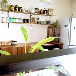 キッチン/cafe/cafe風/DIY/木材...などのインテリア実例 - 2016-04-23 10:29:27