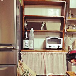キッチン/古い食器My Shelfリメイク/DIY/ハンドメイド/パイン集成材...などのインテリア実例 - 2015-04-03 23:21:10