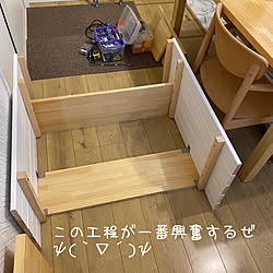 DIY/パイン材/パイン集成材/ズボラDIY/ズボラー...などのインテリア実例 - 2022-05-01 16:39:57