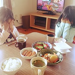 机/ご飯ですよー/手抜きが口癖/愛情たっぷり♡/インテリアじゃないけど…...などのインテリア実例 - 2015-04-29 08:59:53