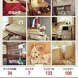 部屋全体/1K/一人暮らし/無印良品/ニトリ...などのインテリア実例 - 2016-11-17 09:54:48