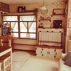 部屋全体/ブログやってます♡/カメラマークだらけ☆/賃貸/DIY...などのインテリア実例 - 2015-06-15 16:00:25