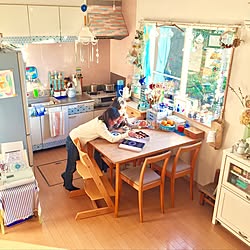 部屋全体/レンジフードリメイク/キッチンリメイク/マスキングテープリメイク/マスキングテープ...などのインテリア実例 - 2017-02-24 23:13:51