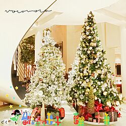 クリスマス/ホテルディナー/イラスト/こやぎのソラシド/クリスマスツリーのインテリア実例 - 2015-12-25 21:37:12