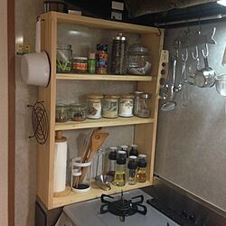 キッチン/スパイス棚DIY のインテリア実例 - 2014-08-31 17:54:25