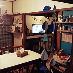 部屋全体/DIY/古いおうち/壁紙屋本舗/押し入れリメイク...などのインテリア実例 - 2015-06-09 18:53:40