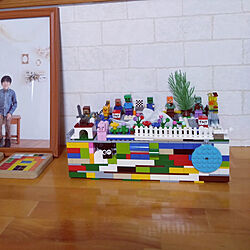 棚/鉛筆立て/LEGO/レゴ/ティッシュケース...などのインテリア実例 - 2024-03-26 16:14:59